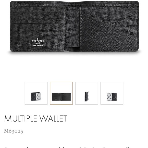 Louis Vuitton eclipse monogram multiple wallet - Picture 6 of 7